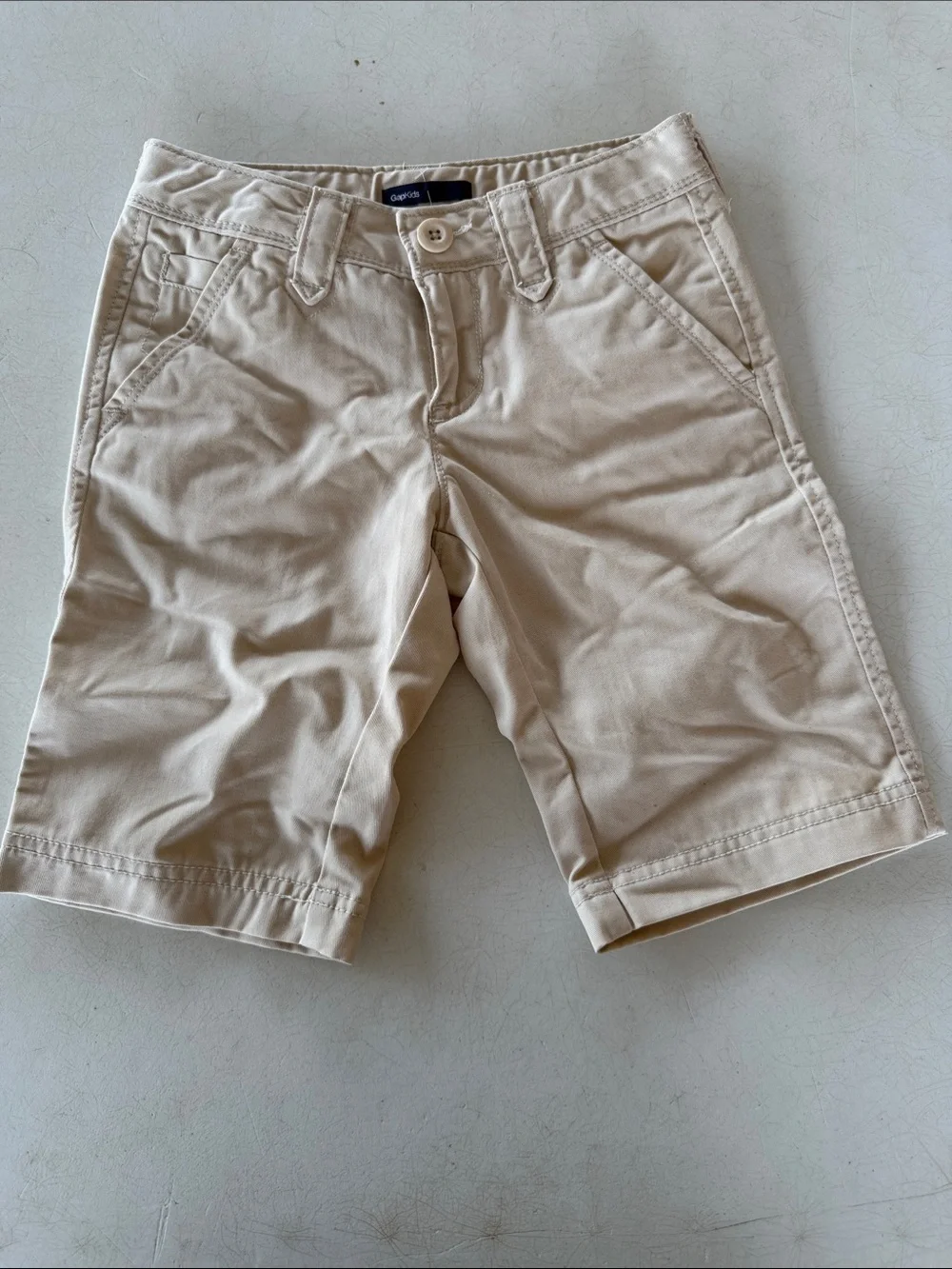 GAPKIDS Light Tan Girls' Bermuda Shorts